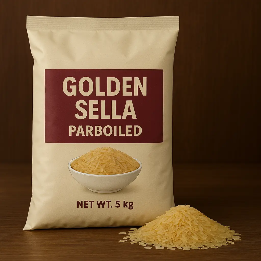 Golden Sella parboiled rice